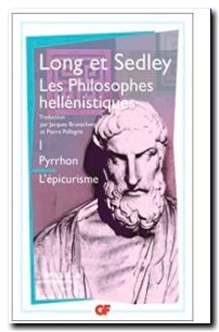 Les philosophes hellénistiques tome 1