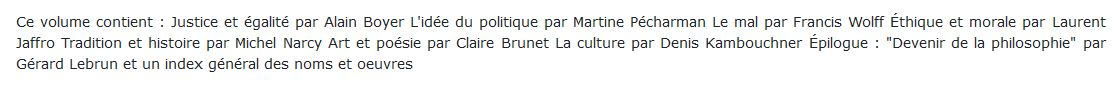 Notions De Philosophie t3