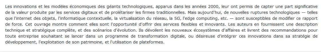 Ruptures technologiques