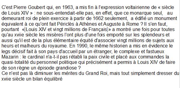  Splendeurs et miseres du xviie siecle - mazarin - louis xiv et vingt millions de francais 