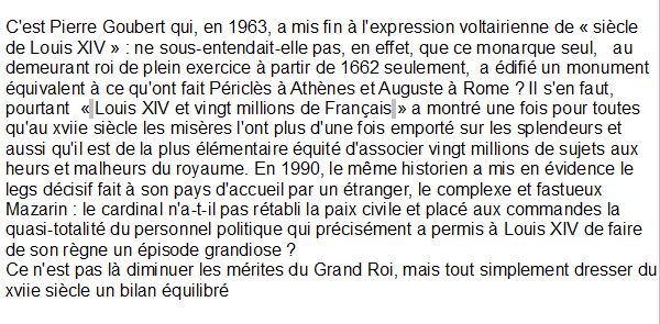  Splendeurs et miseres du xviie siecle - mazarin - louis xiv et vingt millions de francais 