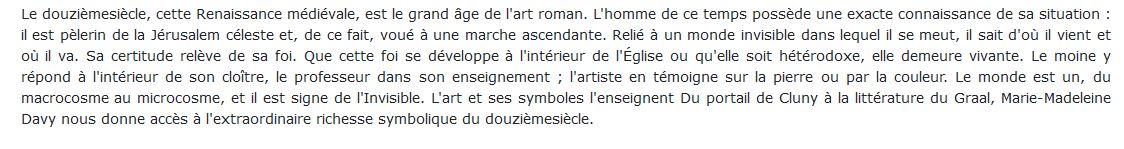symbolique romane