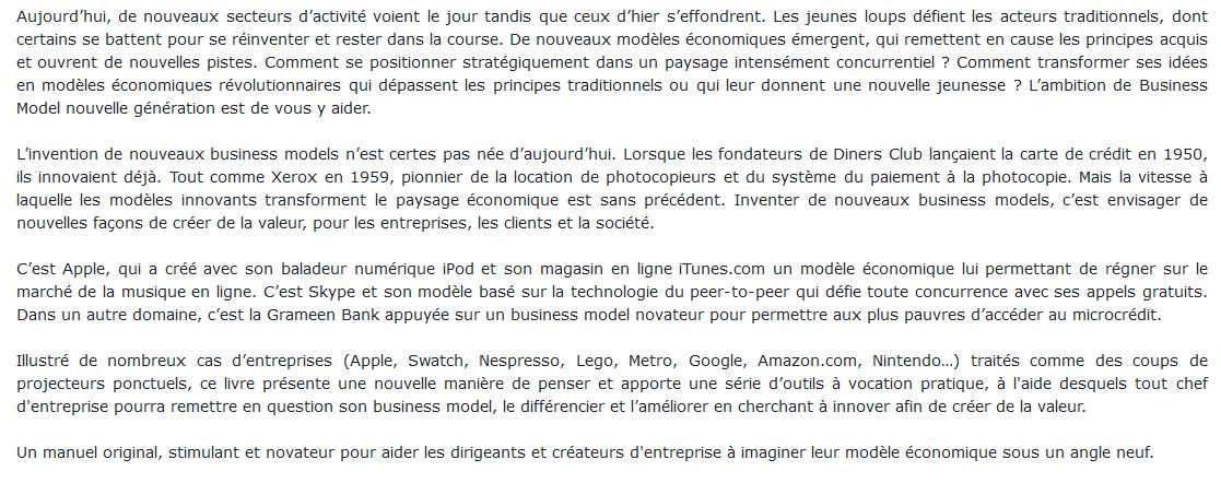 Business Model