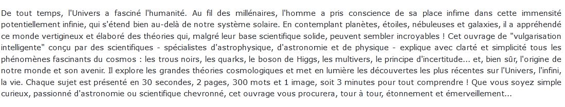 Comprendre 50 Grandes Théories Et Découvertes Sur L'Univers