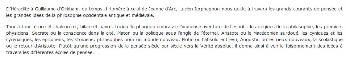 D’Homère à Jeanne d’Arc