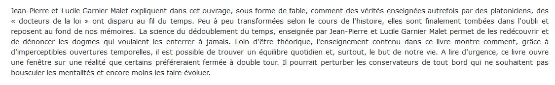 La science du dédoublement du temps