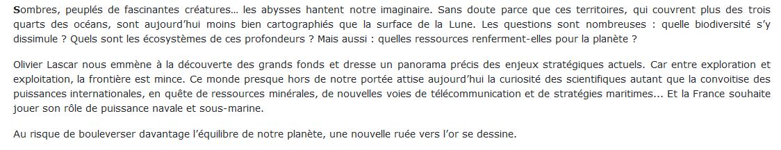 Les Grands Fonds 