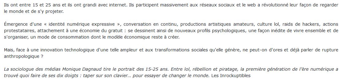 Les jeunes et les réseaux sociaux, de la dérision à la subversion
