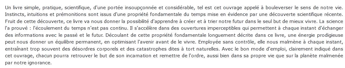 Quand la science découvre une vérité oubliée