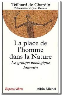 La place de l'homme dans la nature