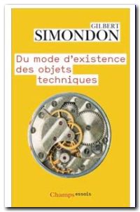 Du mode d'existence des objets techniques