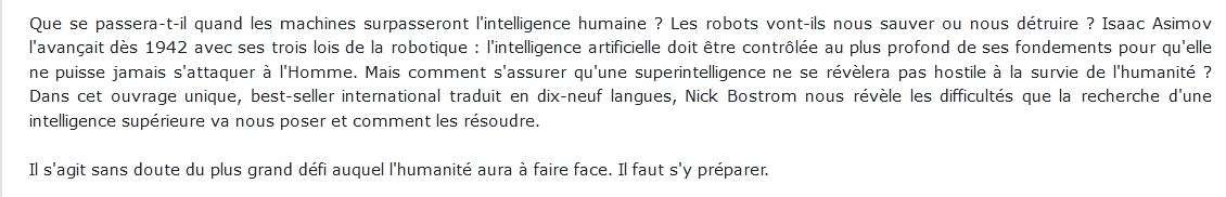 Superintelligence  Nick Bostrom 