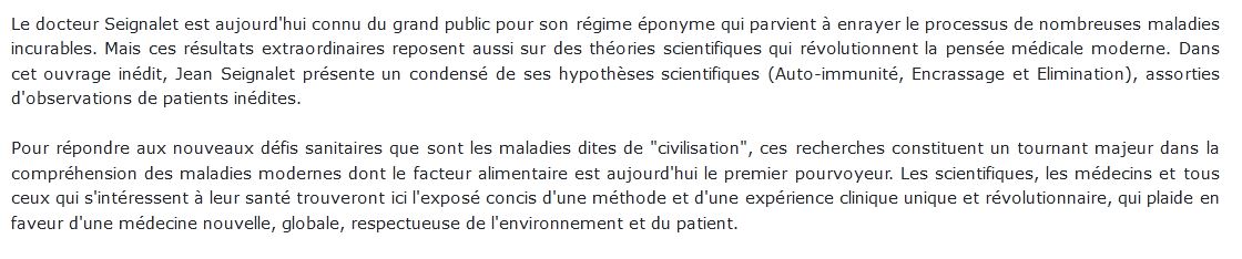 Soigner par l'alimentation - Comprendre les maladies chroniques