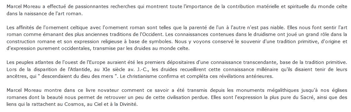 tradition celtique dans l'art roman