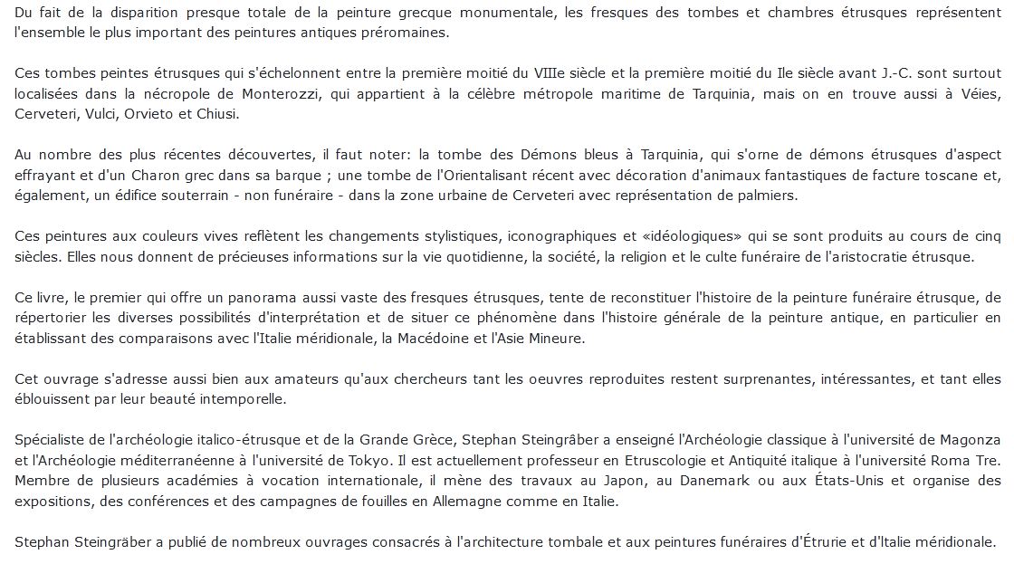 Fresques Etrusques