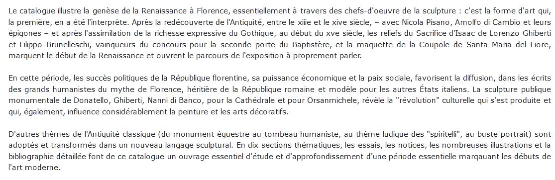 Le Printemps de la Renaissance 