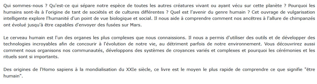3 Minutes Pour Comprendre L'Anthropologie