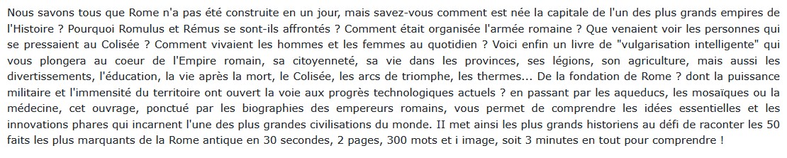3 minutes pour comprendre la Rome Antique