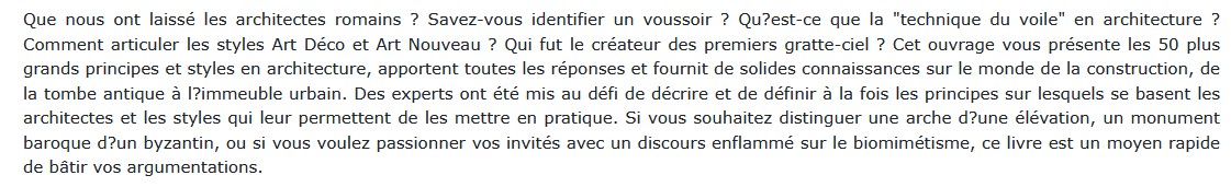 3 minutes pour comprendre principes et styles en Architecture