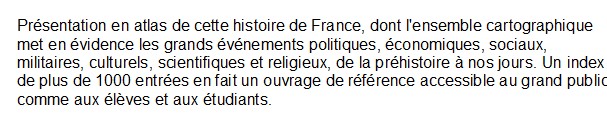 Atlas de l'histoire de France, René Rémond