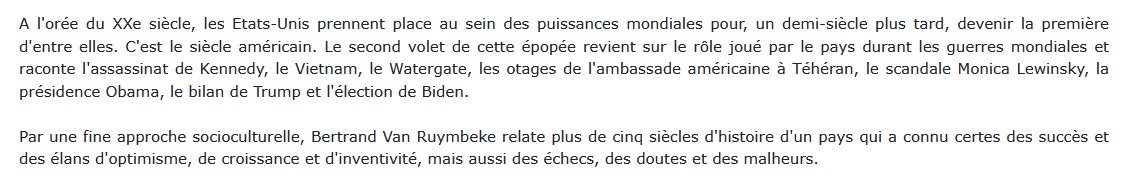 Histoire Des Etats-Unis - Tome 2