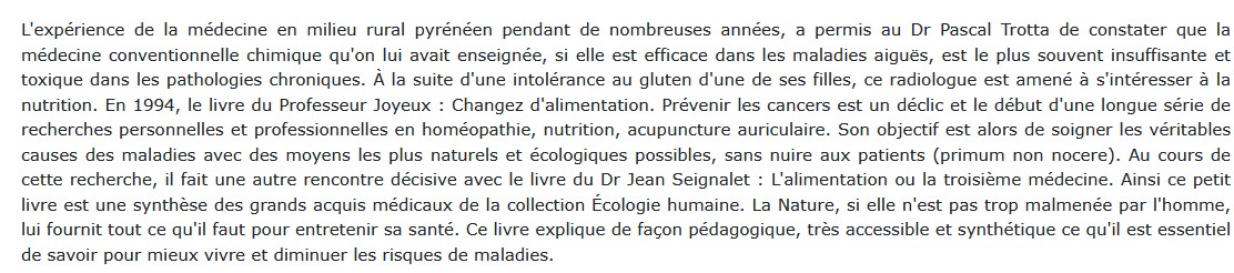 L'alimentation vivante, une médecine à part entière