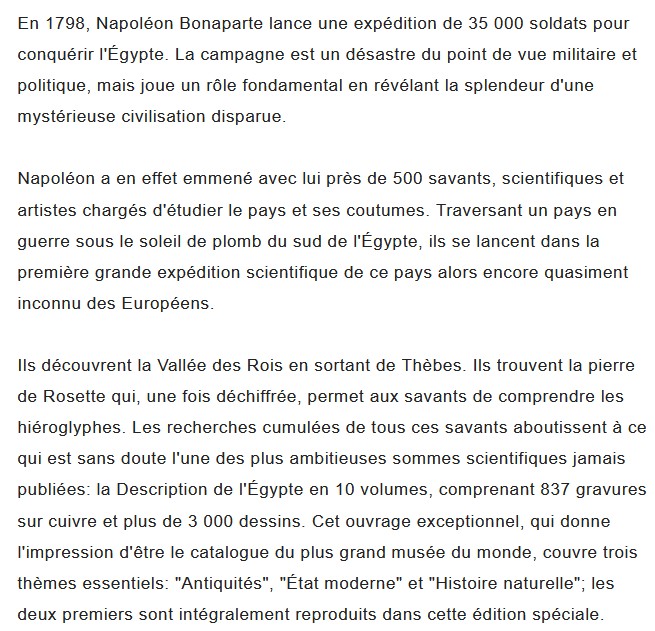 Description de l'Egypte,  Gilles Neret 