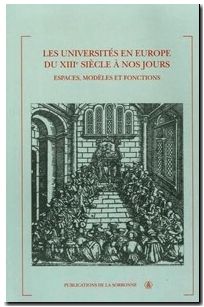 Les universités en Europe du XIIIe siècle à nos jours