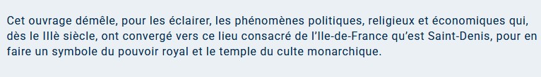 Saint-Denis - La montée des pouvoirs, Anne-Marie Romero 