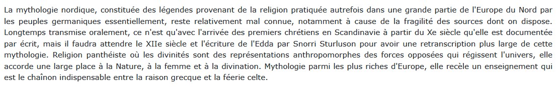 Dictionnaire de mythologie et de symbolique nordique et germanique, Robert-Jacques Thibaud