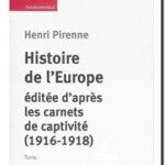 Histoire de l&rsquo;Europe, Henri Pirenne