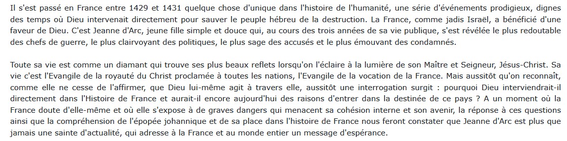 Jeanne d'Arc - Pourquoi dieu choisit la France, Aymeric de Maleissye