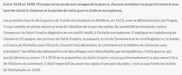 La Guerre de Trente Ans  Georges Pagès 