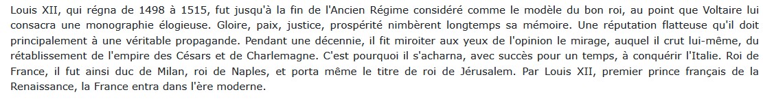Louis XII : un autre César, Didier Le Fur 