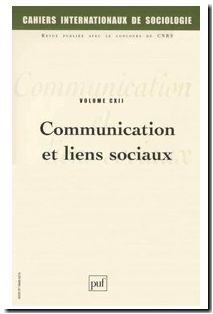 Cahiers intern. de sociologie 2002, vol. 112
