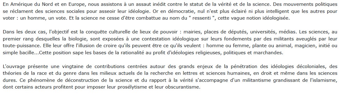  Face à l'obscurantisme woke, Pierre Vermeren