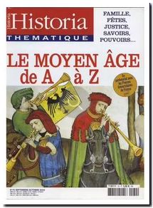 Le Moyen Âge de A à Z, Historia thématique N° 79