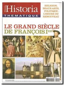 Le grand siècle de François 1er