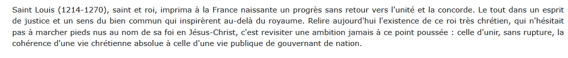 Saint Louis , Joël Blanchard