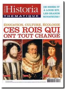 historia thematique N° 107 ces rois qui ont tout change -