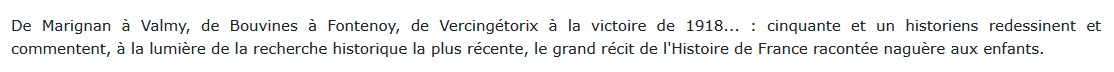 1515 et les grandes dates de l'histoire de France, Natalie Petiteau et Alain Corbin