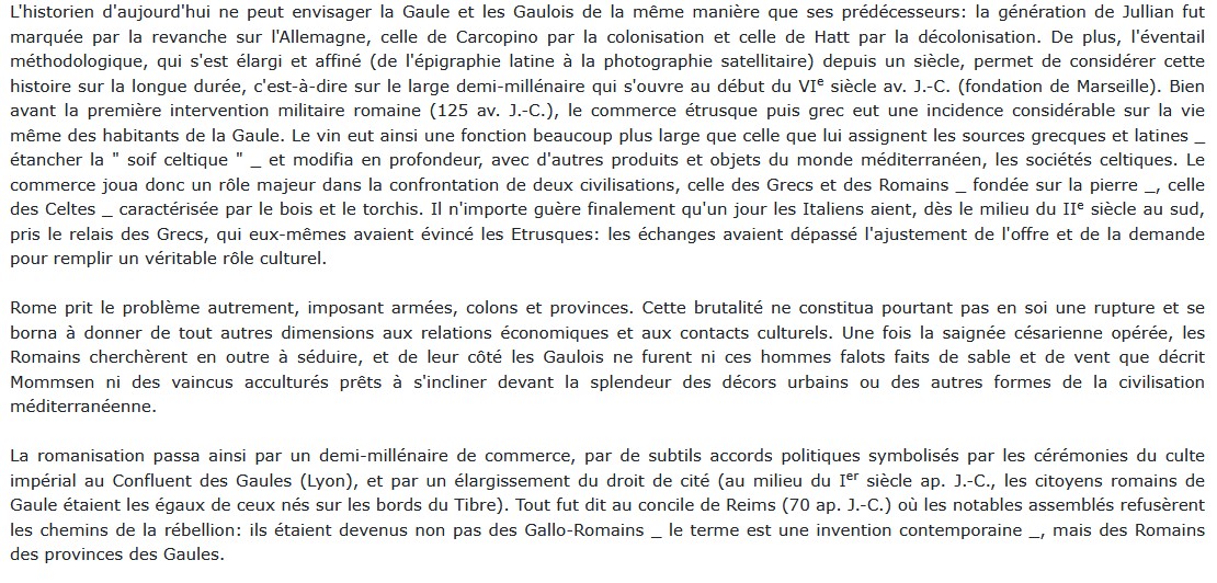 Histoire de la Gaule, Yves Roman et Daniel Roman