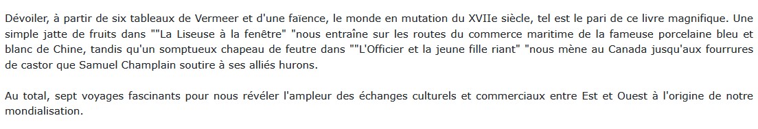 Le XVIIe siècle à l'aube de la mondialisation, Timothy Brook