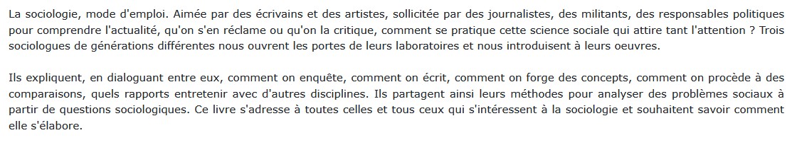 Comment s'invente la sociologie, Luc Boltanski, Jeanne Lazarus, Arnaud Esquerre