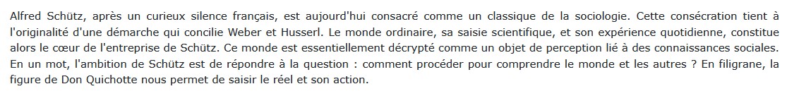 Essais sur le monde ordinaire,  Alfred Schütz