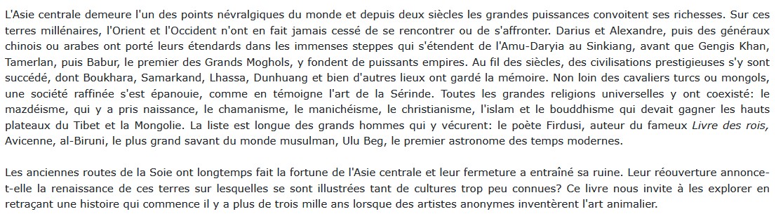 L'Asie centrale - Histoire et civilisations, Jean-Paul Roux