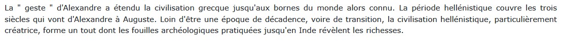 Le Monde hellénistique, Pierre Lévêque 