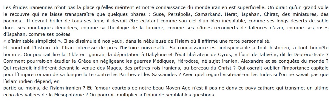 Histoire de l'Iran et des Iraniens - Des origines à nos jours, Jean-Paul Roux 