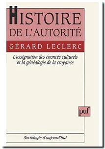 Histoire de l'autorité