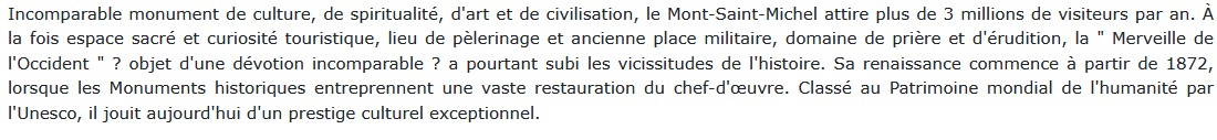 Histoire du Mont-Saint-Michel, Patrick Sbalchiero